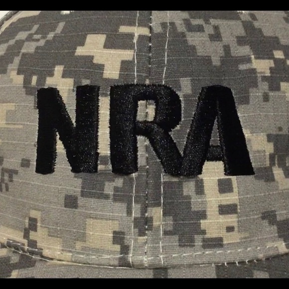 Nra National Rifle Assoc Camo Hat Baseball Cap New - Picture 2 of 6